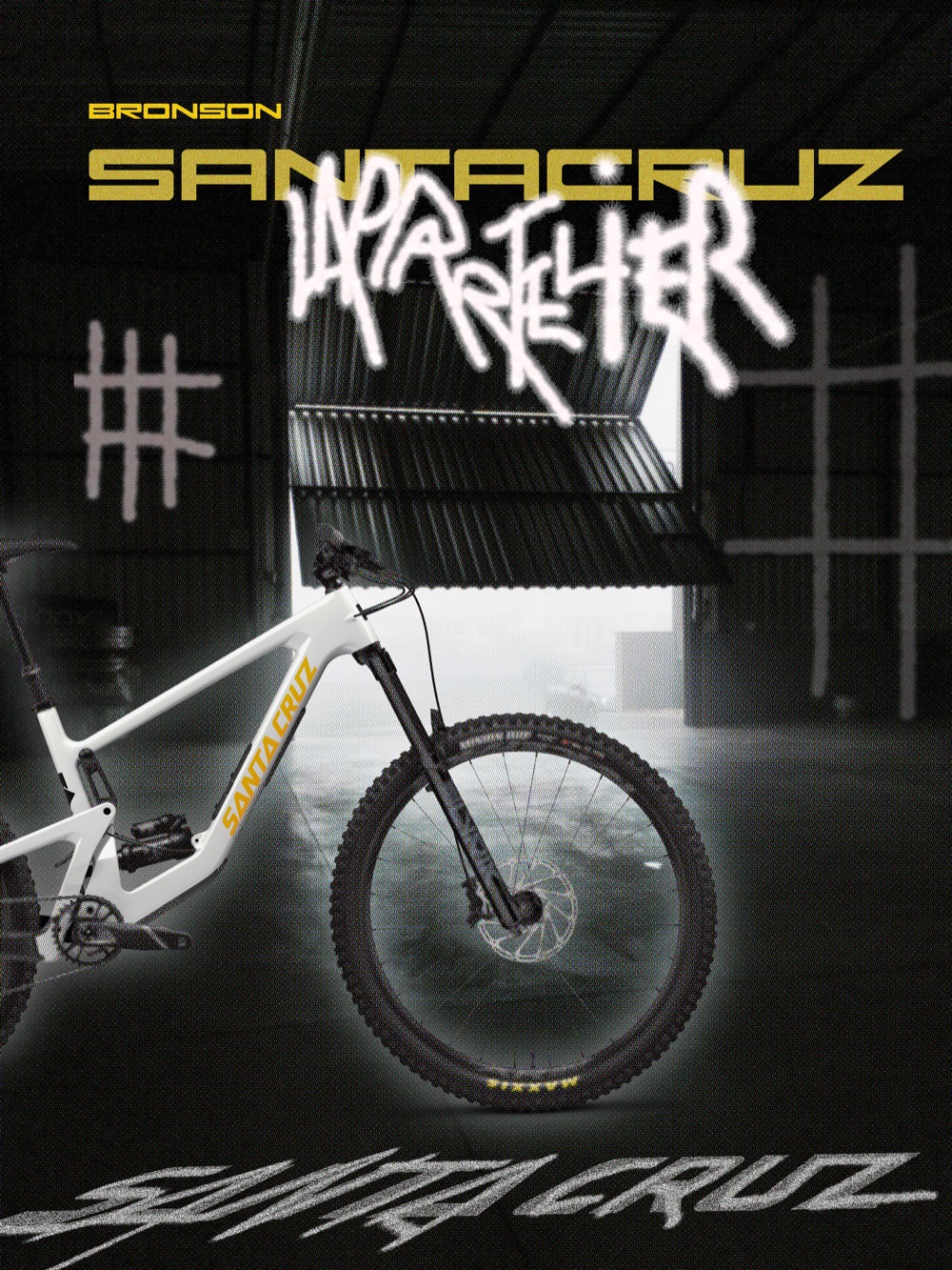 Affiche poster Santa Cruz Bronson style streetwear pour L'Appartelier